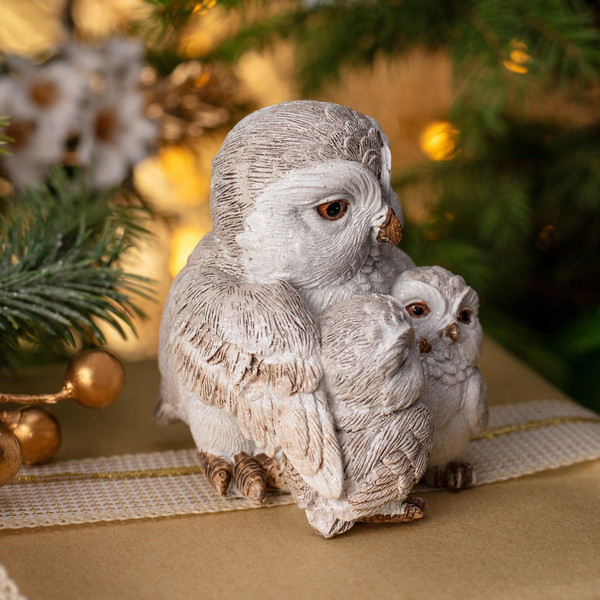 Изображение товара Статуэтка Lefard Сова с совятами 162-1293