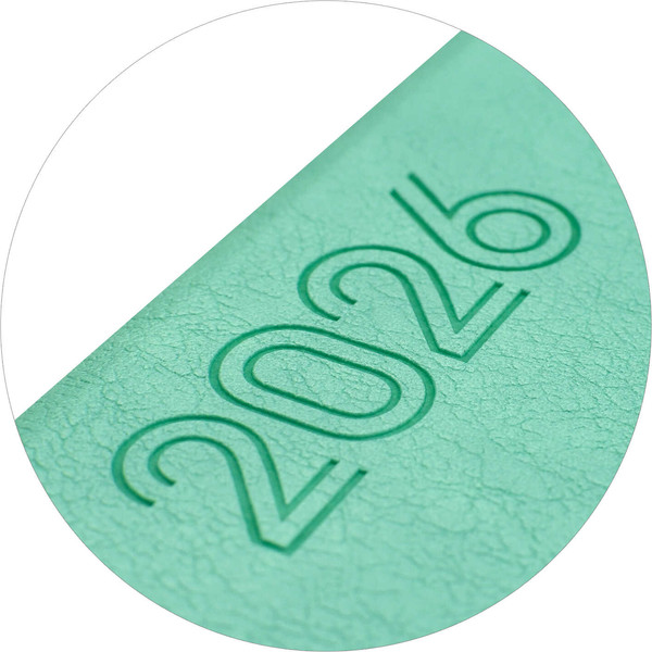 Изображение товара Еженедельник Escalada Лозанж 2026 / 70362 (64л, мятный)