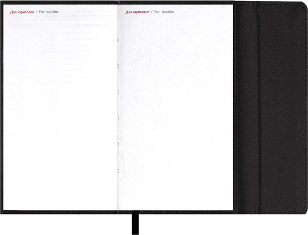 Изображение товара Еженедельник Escalada Кассандра 2026 / 70350 (64л, черный)