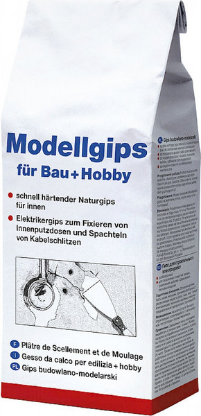 Изображение товара Гипс строительный Pufas Для строительных и электроработ (1.5кг)