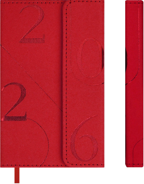 Изображение товара Еженедельник Escalada Кассандра 2026 / 70351 (64л, красный)