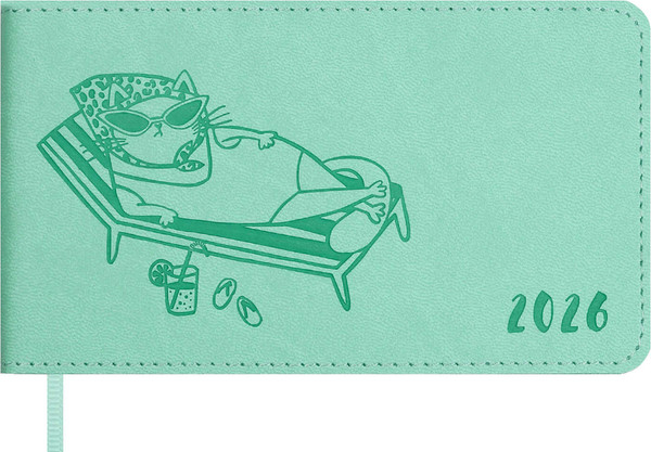 Изображение товара Еженедельник Escalada Виннер 2026 / 70401 (64л, мятный)