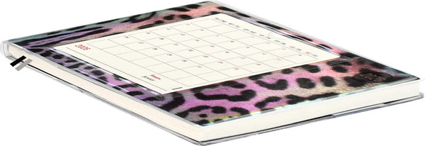 Изображение товара Еженедельник Escalada Леопард 2026 / 70348 (64л, серый)