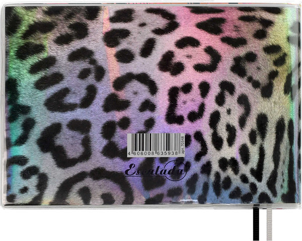 Изображение товара Еженедельник Escalada Леопард 2026 / 70348 (64л, серый)