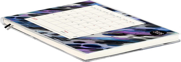 Изображение товара Еженедельник Escalada Леопард 2026 / 70546 (64л, голубой)