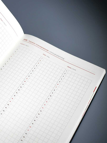 Изображение товара Ежедневник Escalada Шеврет 2026 / 70208 (176л, черный)