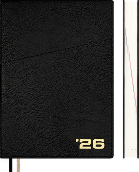 Изображение товара Ежедневник Escalada Шеврет 2026 / 70208 (176л, черный)