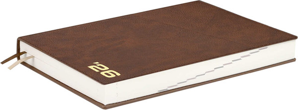 Изображение товара Ежедневник Escalada Шеврет 2026 / 70209 (176л, коричневый)