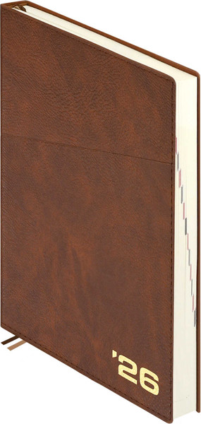 Изображение товара Ежедневник Escalada Шеврет 2026 / 70209 (176л, коричневый)