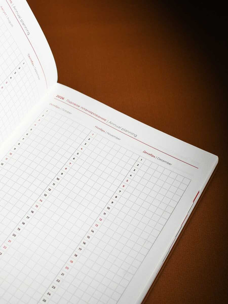 Изображение товара Ежедневник Escalada Шеврет 2026 / 70209 (176л, коричневый)