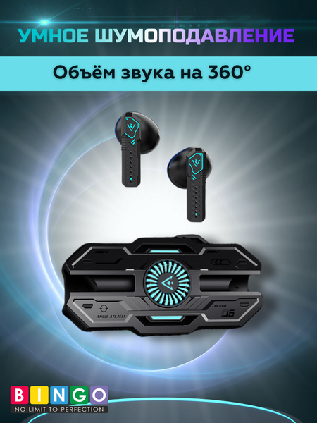 Изображение товара Беспроводные наушники Bingo VT-G20 (черный)