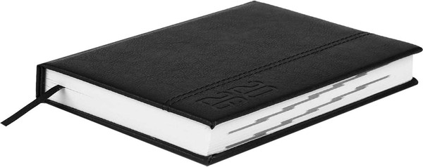 Изображение товара Ежедневник Escalada Наппа 2026 / 70283 (176л, черный)