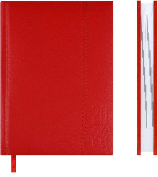 Изображение товара Ежедневник Escalada Наппа 2026 / 70286 (176л, красный)
