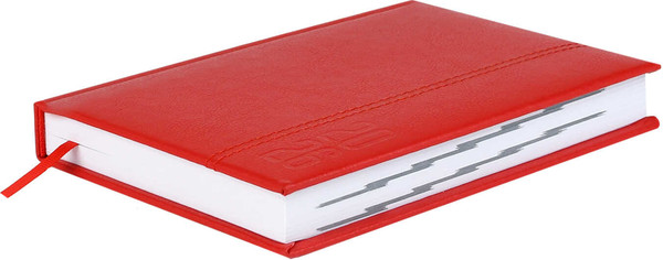 Изображение товара Ежедневник Escalada Наппа 2026 / 70286 (176л, красный)