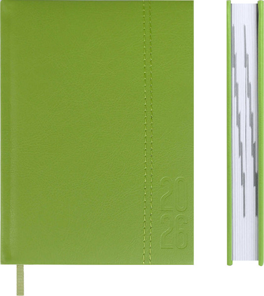 Изображение товара Ежедневник Escalada Наппа 2026 / 70290 (176л, салатовый)