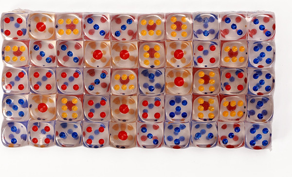 Изображение товара Набор кубиков для настольной игры Sima-Land 10613116 (50шт)