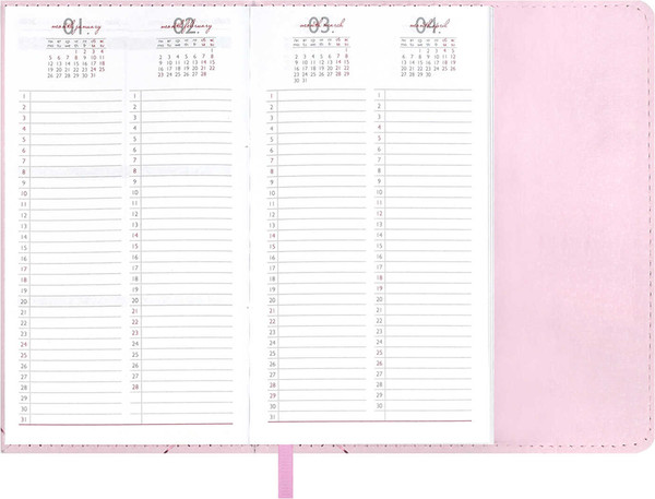 Изображение товара Еженедельник Escalada Бьянчини 2026 / 70353 (64л, розовый)