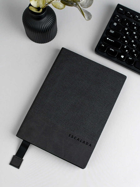 Изображение товара Ежедневник Escalada Пике Макро / 70655 (160л, черный)