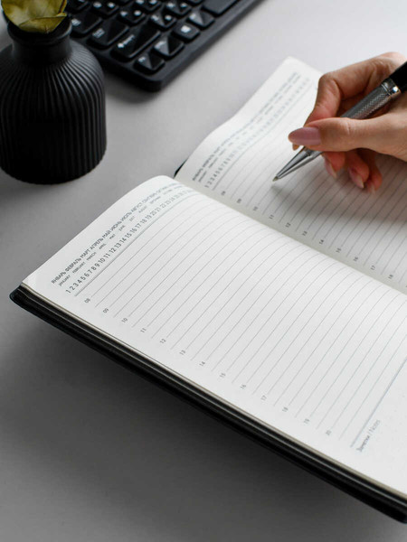 Изображение товара Ежедневник Escalada Пике Макро / 70656 (160л, синий)