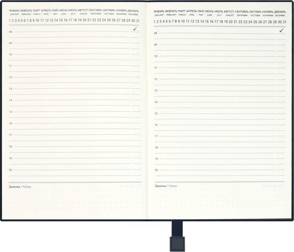 Изображение товара Ежедневник Escalada Пике Макро / 70656 (160л, синий)