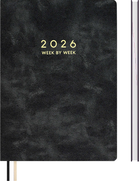 Изображение товара Еженедельник Escalada Тиволи Делавэ 2026 / 70327 (80л, черный)