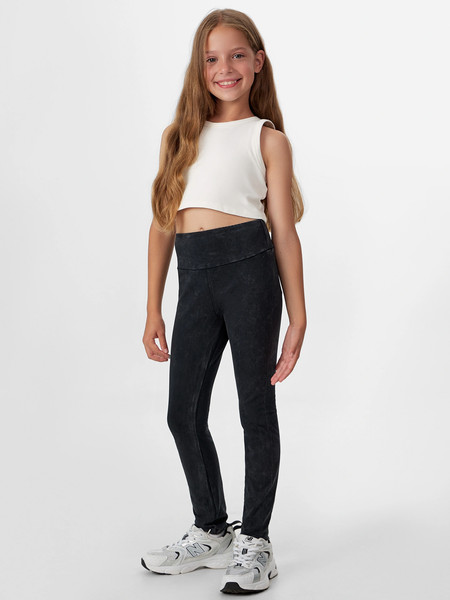 Изображение товара Леггинсы детские Mark Formelle 147755 (р.134-68, acid wash черный)
