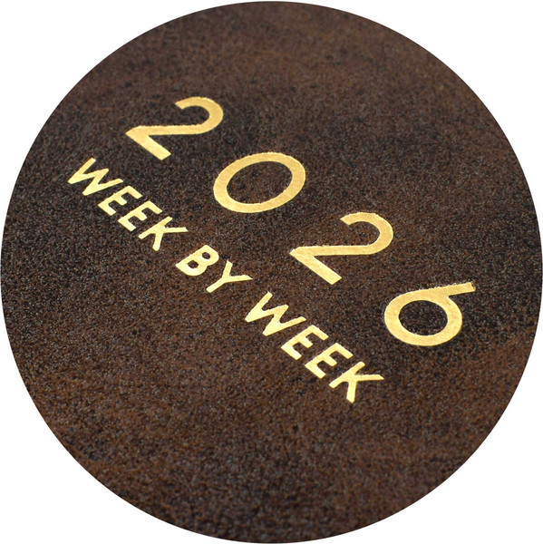 Изображение товара Еженедельник Escalada Тиволи Делавэ 2026 / 70328 (80л, коричневый)