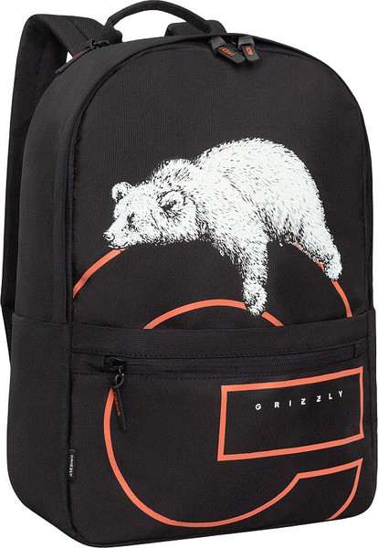 Изображение товара Рюкзак Grizzly RQL-614-1 (черный/коричневый)