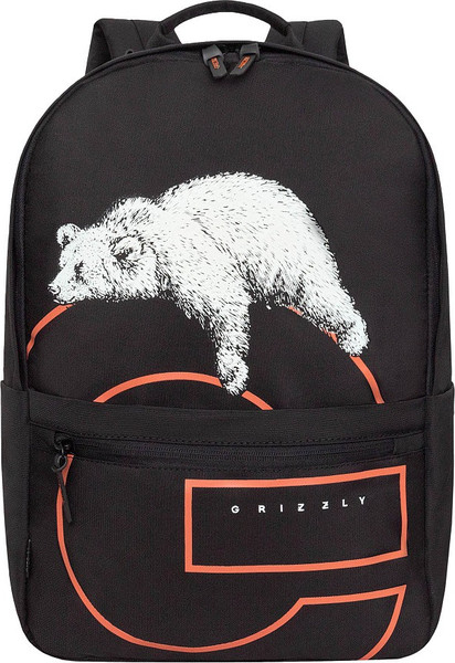 Изображение товара Рюкзак Grizzly RQL-614-1 (черный/коричневый)