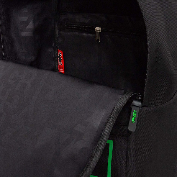 Изображение товара Рюкзак Grizzly RQL-614-1 (черный/салатовый)