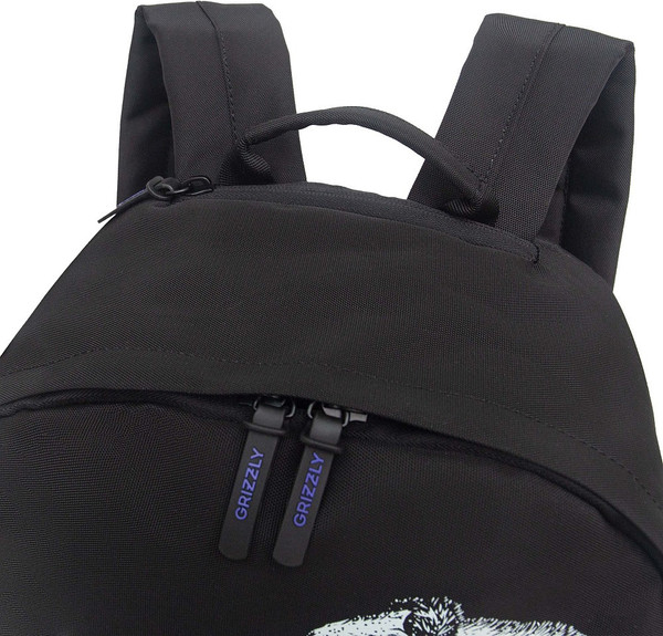 Изображение товара Рюкзак Grizzly RQL-614-1 (черный/фиолетовый)