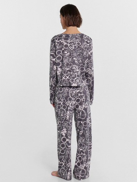 Изображение товара Комплект домашней одежды Mark Formelle 592468-1 (р.164/170-88-94, граффити на графите)