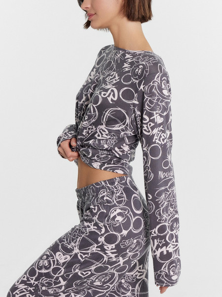 Изображение товара Комплект домашней одежды Mark Formelle 592468-1 (р.164/170-100-106, граффити на графите)
