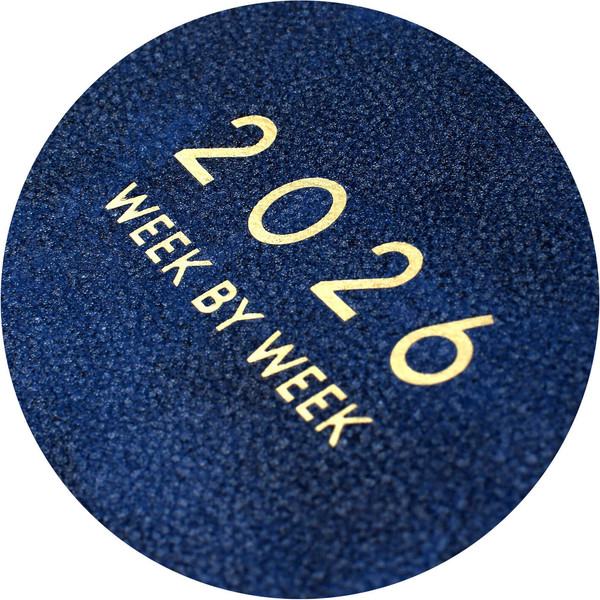 Изображение товара Еженедельник Escalada Тиволи Делавэ 2026 / 70329 (80л, синий)