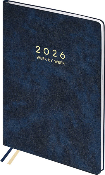 Изображение товара Еженедельник Escalada Тиволи Делавэ 2026 / 70329 (80л, синий)