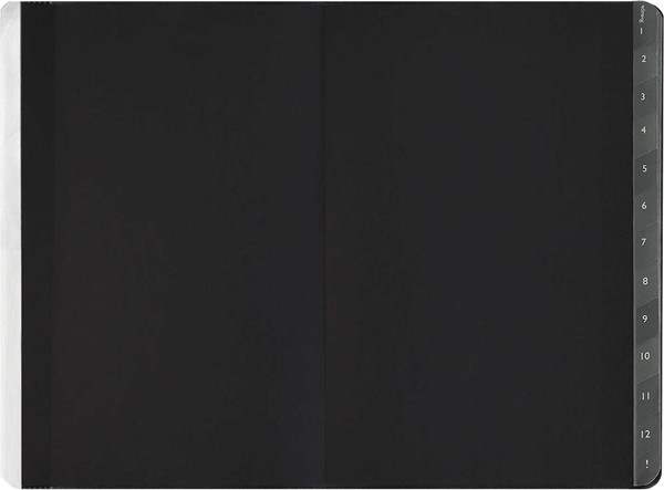 Изображение товара Еженедельник Escalada Буйвол 2026 / 70334 (80л, черный)