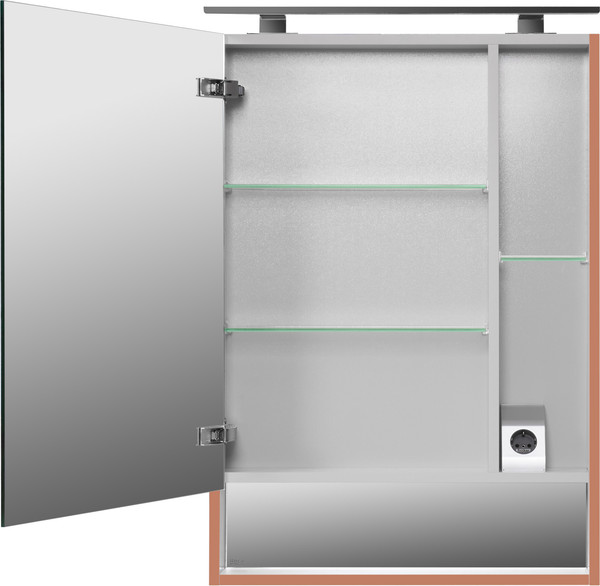 Изображение товара Шкаф с зеркалом для ванной Roca The Gap Original 60 / ZRU9307840 (терракот)