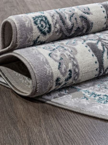 Изображение товара Ковер Merinos Palermo F290-OVAL-GRAY (2х2.9)