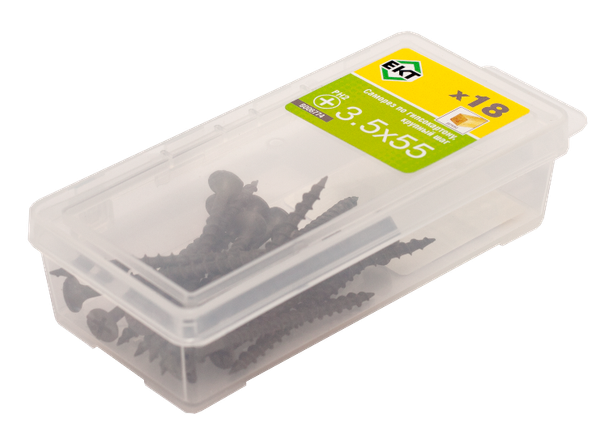 Изображение товара Саморез ЕКТ Крупный шаг 3.5х55 / B006774