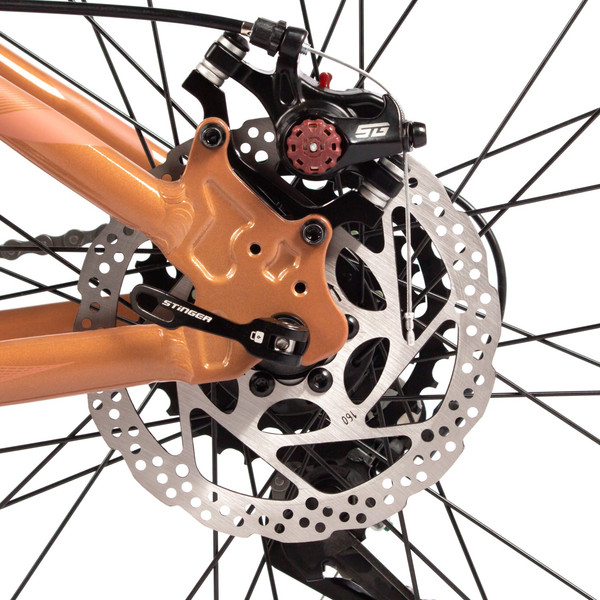 Изображение товара Велосипед Stinger Laguna 27.5 / 27AHD.LAGUNA.MDBG5 (MD, бежевый)