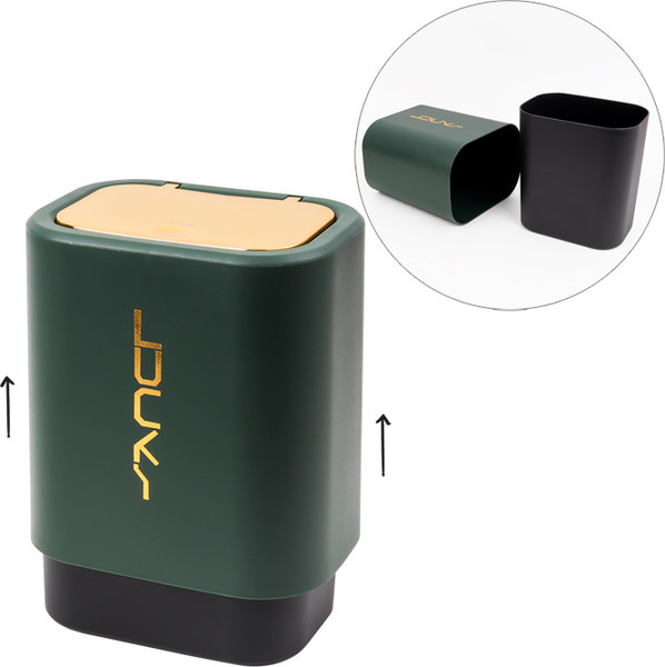 Изображение товара Контейнер для мусора Darvish DV-H-2059-2 (темно-зеленый)