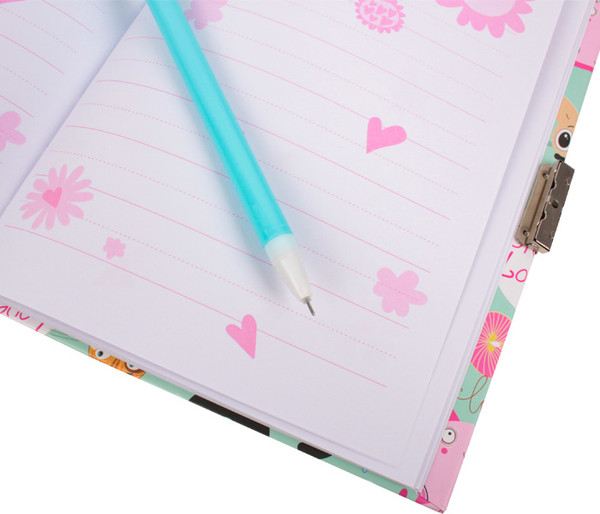 Изображение товара Записная книжка Darvish Милые котики. С ручкой / DV-14624C (50л, голубой)