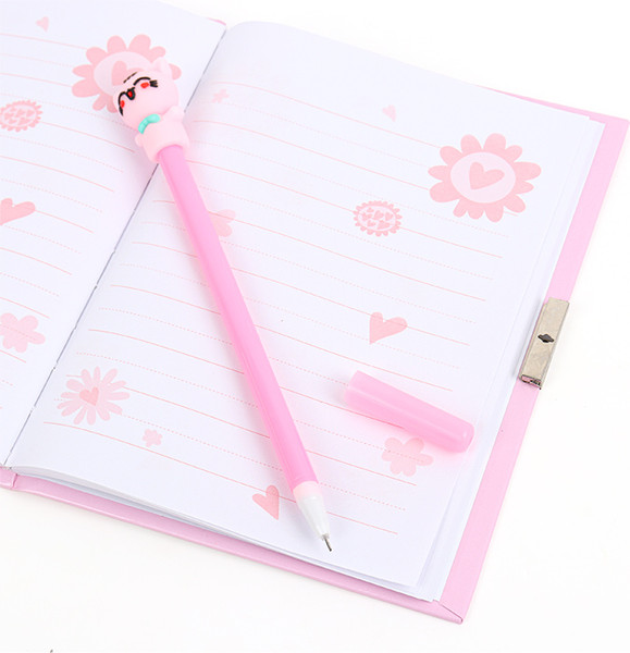 Изображение товара Записная книжка Darvish Милые котики. С ручкой / DV-14624A (50л, розовый)