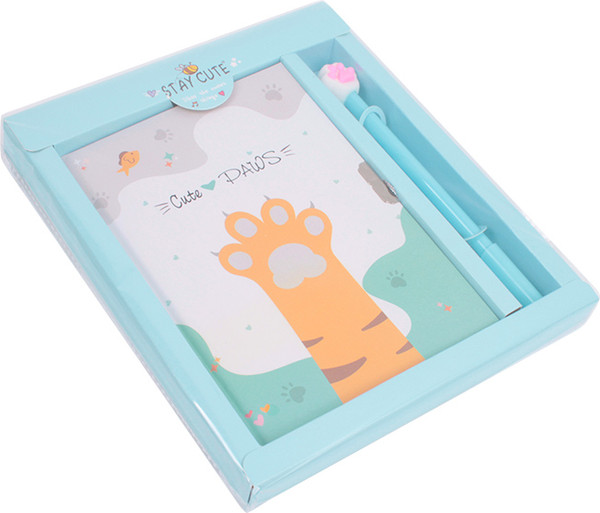 Изображение товара Записная книжка Darvish Милые лапки. С ручкой / DV-14625C (50л)