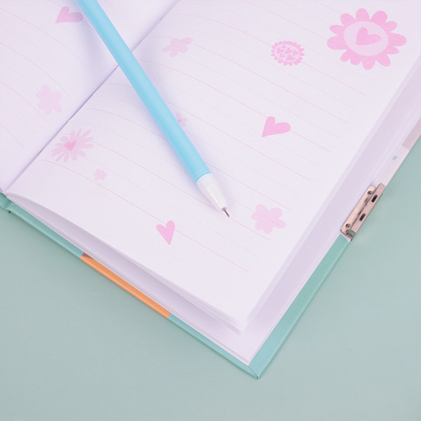 Изображение товара Записная книжка Darvish Милые лапки. С ручкой / DV-14625C (50л)