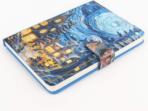 Изображение товара Записная книжка Darvish Звездная ночь / DV-15397-4 (96л)