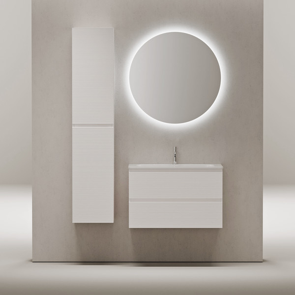 Изображение товара Тумба с умывальником Sancos Folk FL80W + CN7005MB