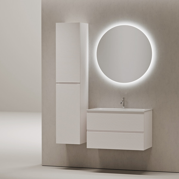 Изображение товара Тумба с умывальником Sancos Folk FL80W + CN7005MB