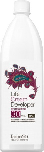 Изображение товара Крем для окисления краски Farmavita Life 30 vol. 9% (1л)