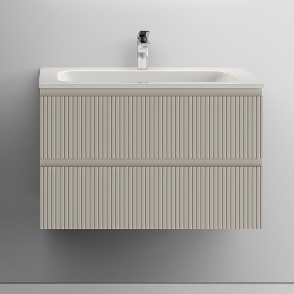 Изображение товара Тумба с умывальником Sancos Snob T / SNT80CE + CN7005MB (бежевый)